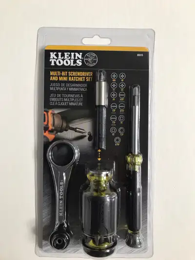 Klein Tools Multi-Bit Electronics Screwdriver & Mini Ratchet Set, View more