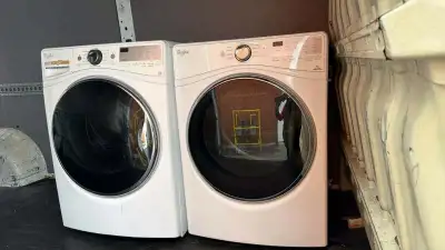 Washer Dryer Set - 27  Whirlpool - Front Load - Used, View more