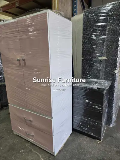 Cupboard 2 door wardrobe brand new wardrobe closet wooden cabin, View more