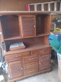 Solid wood cabinet. 48in wide