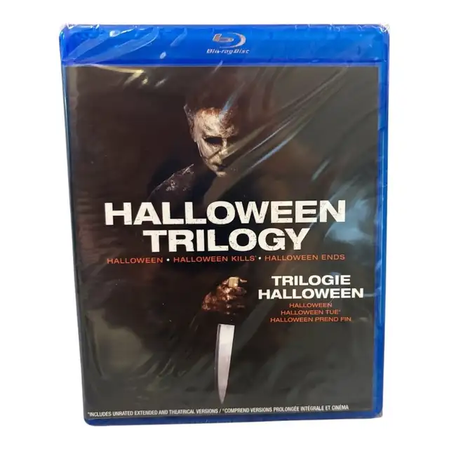 Brand new Halloween Trilogy blu ray