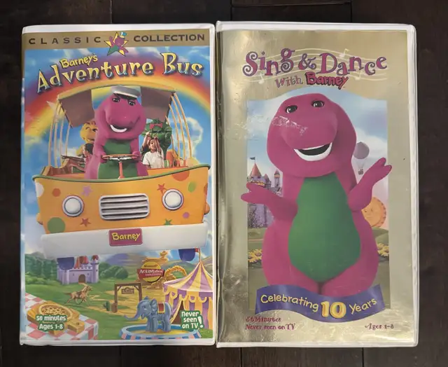 Barney Tv Show VHS in CDs, DVDs & Blu-ray in Oakville / Halton Region - Image 2