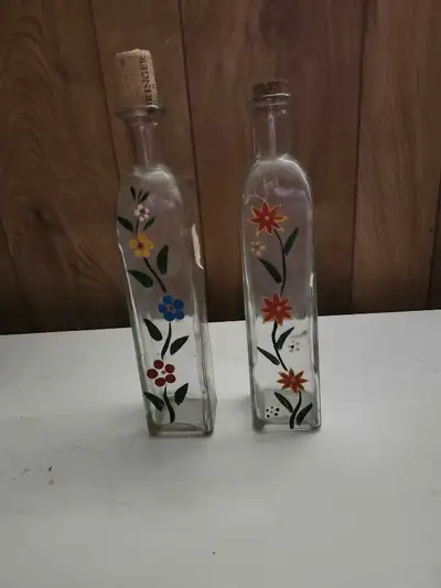 Vintage decorative glass jars, View more