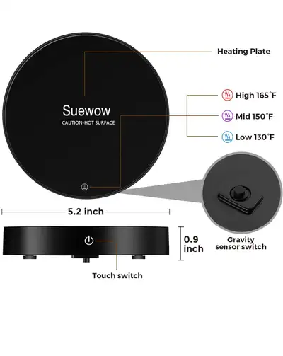 Coffee Mug / Smart Cup Warmer - Brand New, View more