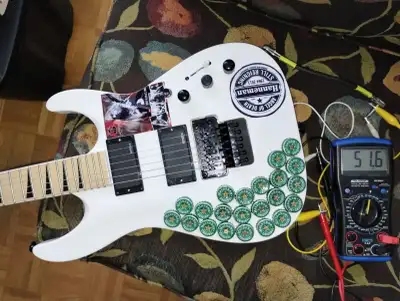 Rare1959 PAF-1950's+REA Co wire+EVH-Pantera-Slayer-Guitar+68 cab, View more