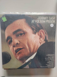 Johnny Cash-Live at Folsom vinyl