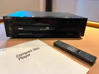 SONY CDP-C315 5-Disc CD Player