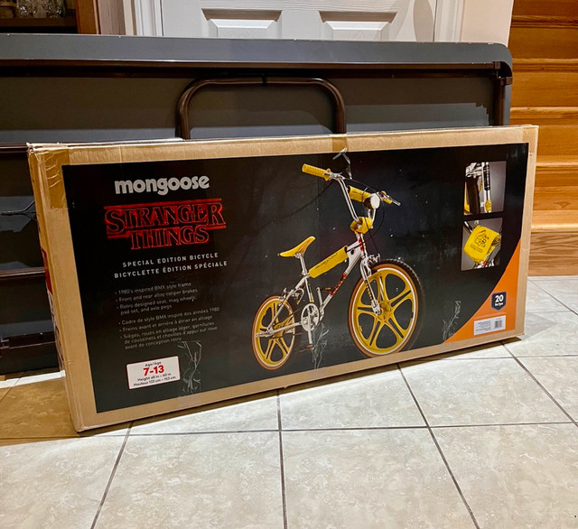 Special Edition Stranger Things Mongoose BMX Sealed in BMX in Mississauga / Peel Region