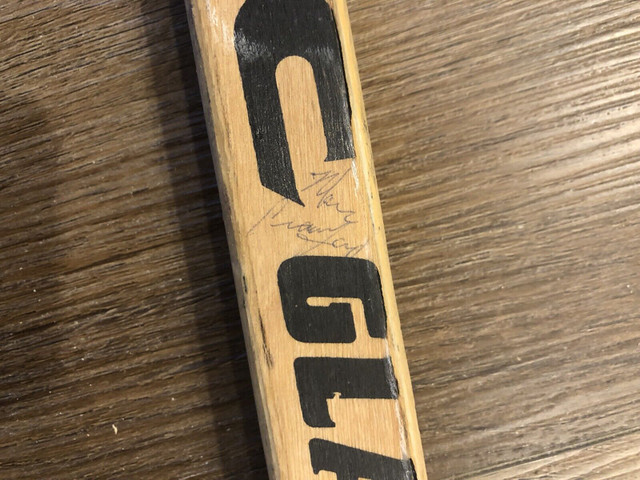 Fredericton Express autographed hockey stick in Arts & Collectibles in Fredericton - Image 4