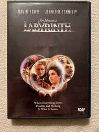 DVD du film Labyrinth de 1986 avec David Bowie
