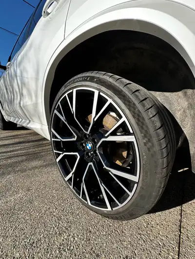 BMW X5M Competition Wheels Rims OEM 21”-22” Staggered Original BMW Style 809M 21" Front - 22" Rear S...