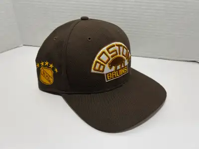 Vintage '47 Brand Boston Bruins MVP Adjustable Snapback Hat Adult NHL Brown NICE $35. Shipping avail...