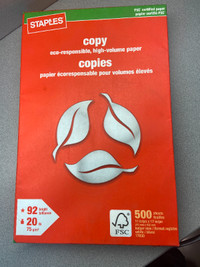 11x17 20lb Copy Paper New Pack of 500