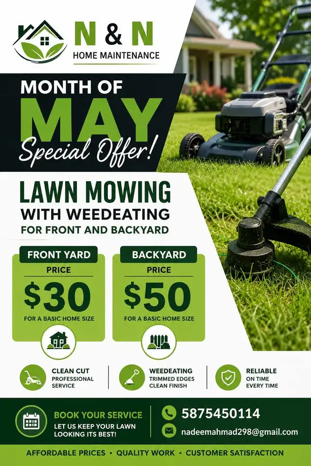 Lawn Maintenance Services in Cleaners & Cleaning in Edmonton - Image 4