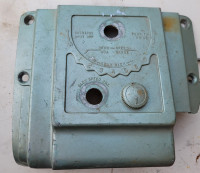 Vintage Johnson outboard faceplates