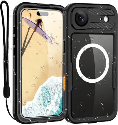ShellBox iPhone 17 Air Case, Waterproof IP68, Shockproof, Magnet, View more