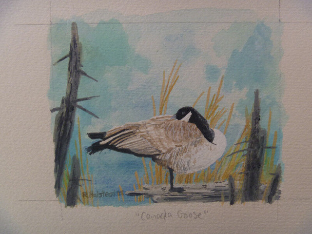 Canada Geese ORIGINAL ART - various sizes in Arts & Collectibles in Winnipeg - Image 3