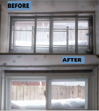 Reliance basement window install 