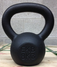 Cast Iron 8kg Kettlebell