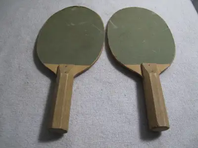Vintage 1930's Parker Brothers with Octagonal Wood Handles & Gre, View more