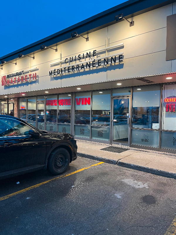 Restaurant Nazareth à vendre (Fonds de commerce) dans Nourriture et traiteur  à Laval/Rive Nord