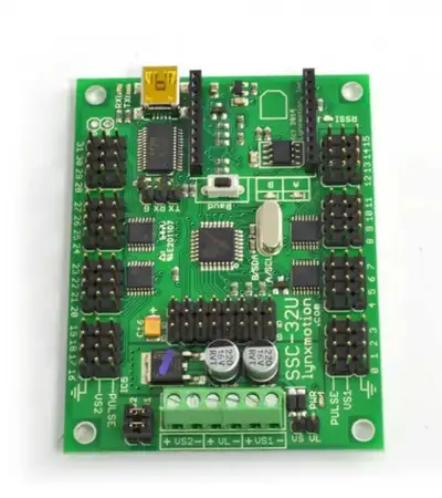 Lynxmotion SSC-32U USB Servo Controller, View more
