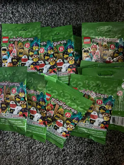 All figures are $10 each. Pug Guy, Ladybug Girl, Beekeeper, alien Note prices are firm in this one....