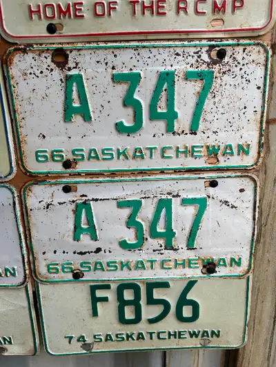 1966 A 347 matching set in fair condition $120 phone or text if interested 306-960-2052
