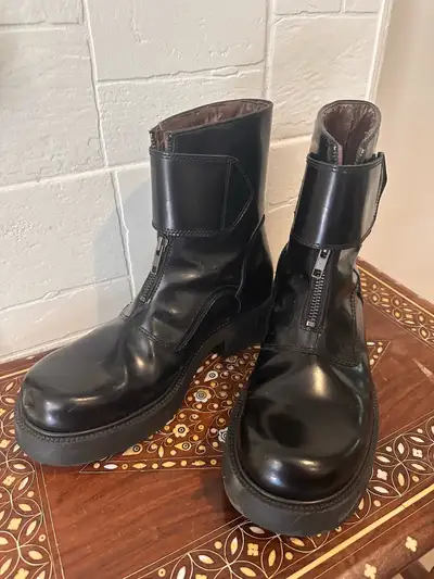 Black Leather Boots, View more