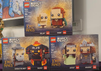 Lego Brickheadz LOTR Lord of the Rings New and Sealed Combo