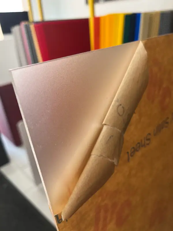 Frosted Clear Acrylic (1/8 1/4" 4 x 8) in Other Business & Industrial in Calgary - Image 3