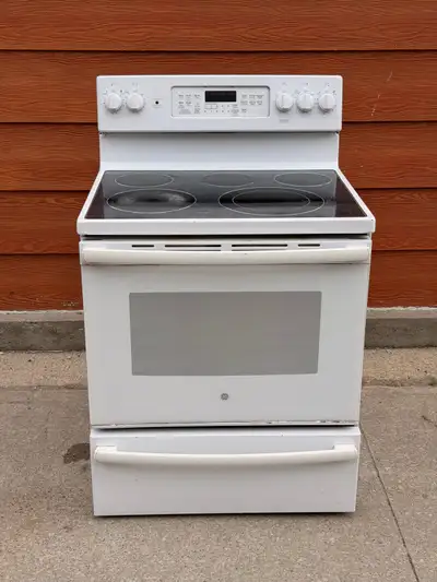 GE 30” Smooth Top Electric Range, View more