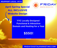 Affordable, YYC Local, Website Design Services