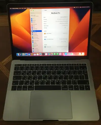 MacBook Pro 13.3 In A1708 EMC3164, i5 2.3GHz, 8GB RAM, 128GB SSD, View more