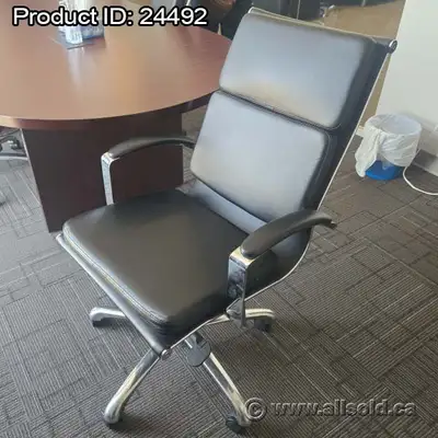 Colour: Black Condition: Used Usage: Meeting Chair, Boardroom Chair Location: Calgary We specialize...