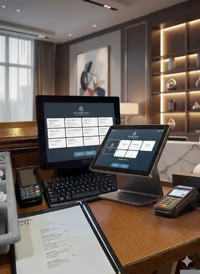 Streamline your hotel or motel operations with a powerful POS + PMS system that handles front desk,...