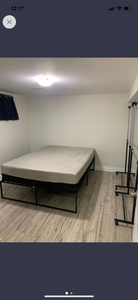 Private Room for rent in 2br basement apartment 