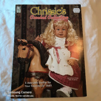 Vintage Christie's Crochet Collection 5 outfits 14 patterns, 22"