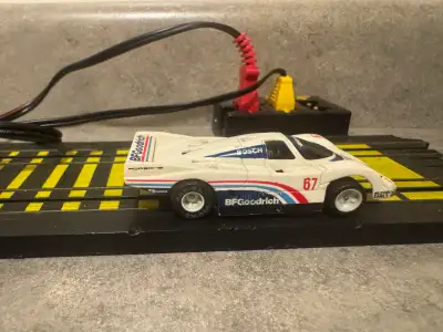 TYCO WIDE PAN PORSCHE 962WHITE BF GOODRICH ON 440 X 2chassis, View more