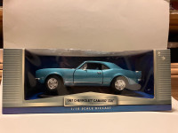 Maisto Special Edition 1967 Chevrolet Camaro Z/28 Coupe Blue 1 1