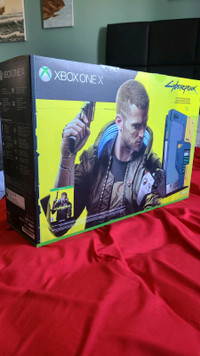 Xbox one X Cyberpunk edition 