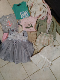 Girls size 3t clothing lot. 12 pieces spring/summer
