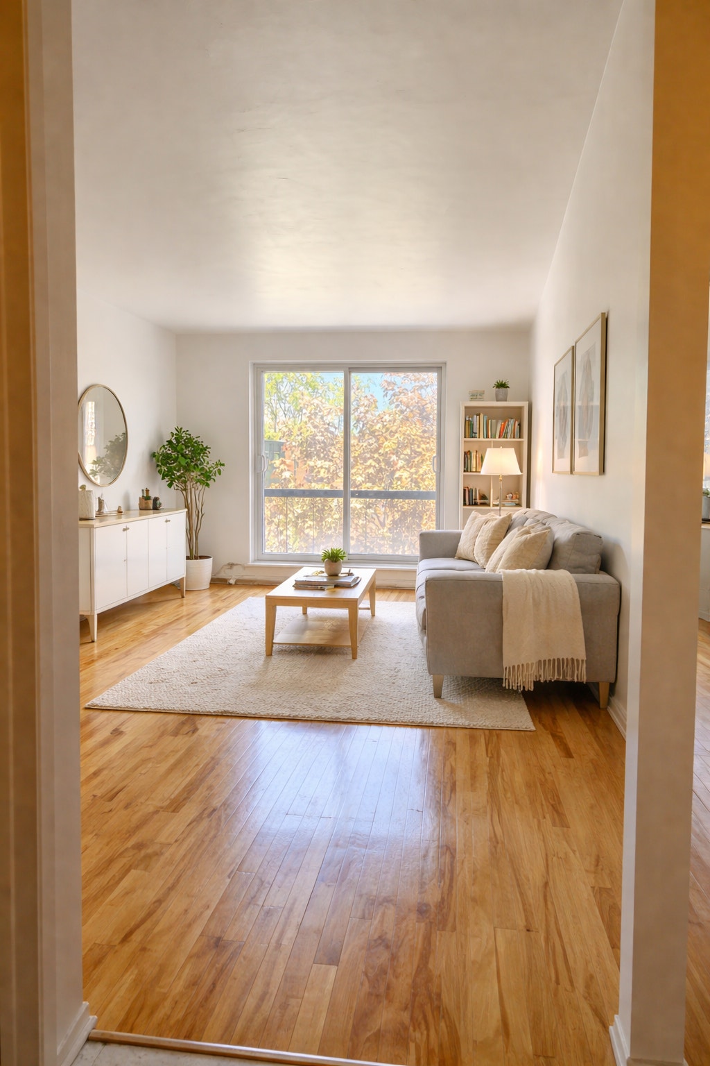 Très lumineux et tranquil  4.5 devant terrain de golf St-Lambert — photo 2