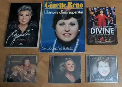 Ginette Reno Cd,  DVD, livre, Biographie, View more
