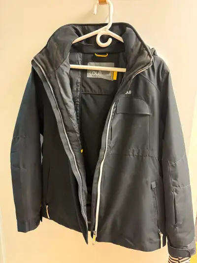 Women navy Lole winter/ski jacket - Size L, View more