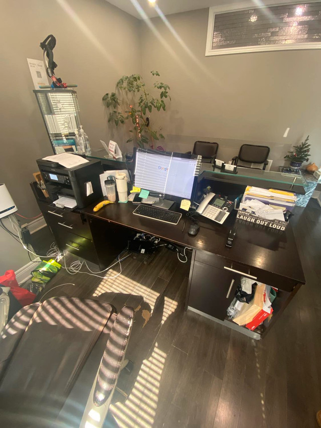 Office Desk $FREE - Must Go Sunday APRIL 13 in Desks in Hamilton - Image 2