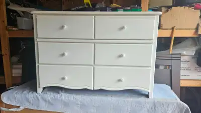 White Dresser with Mirror, View more