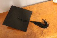 York University Graduation Cap Black