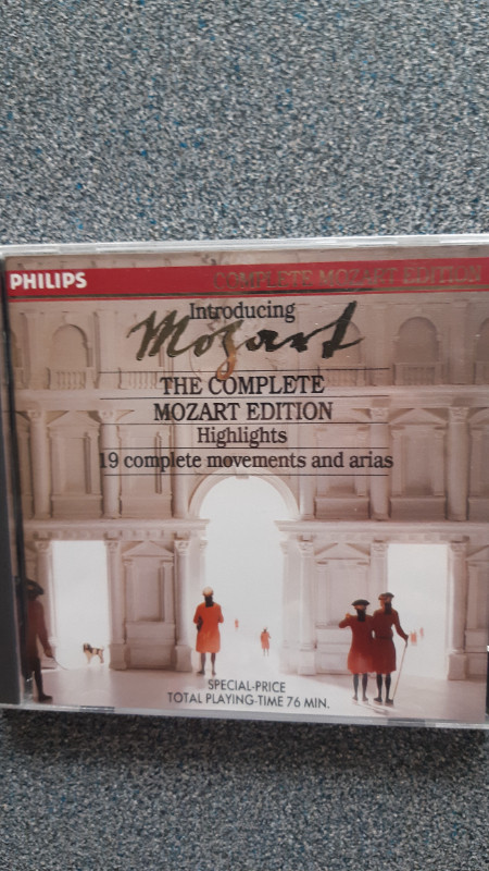 Cd musique Mozart Music CD dans CD, DVD et Blu-ray  à Lévis - Image 2