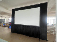 Smart Fast Folding Projector Screen Different sizes